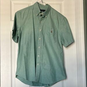 Polo Ralph Lauren Green Short Sleeve Button Down